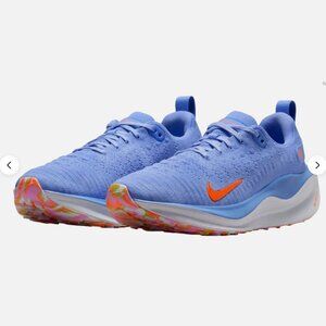 NEW Nike Reactx Women's InfinityRN 4 Running Shoes - Blue/Orange, Size 6